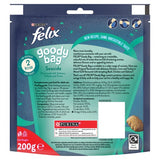 Felix salmon pollock and trout cat treats in a pouch - British product