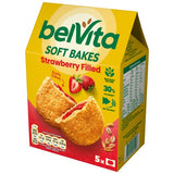 Belvita strawberry soft bakes breakfast biscuits - British product