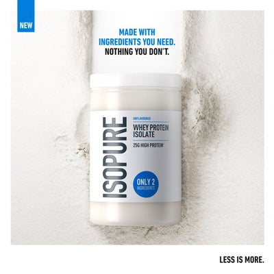 M&S Isopure Unflavoured Whey Protein Isolate Powder 435g- Buy online at McGrocer