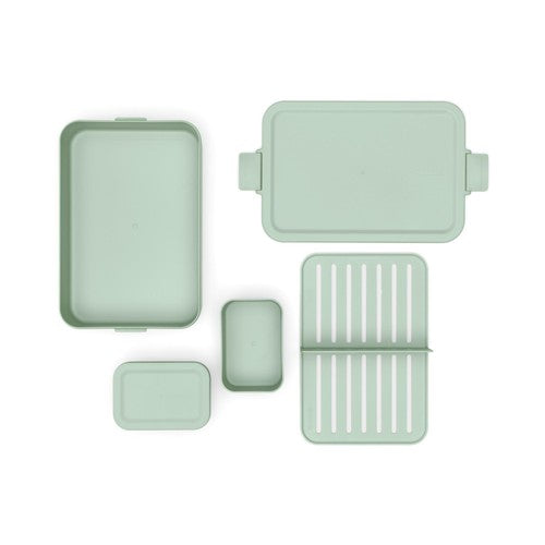 Brabantia bento lunch box large jade green - British product