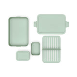 Brabantia bento lunch box large jade green - British product