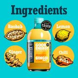 Unrooted Mighty Ginger, Chilli & Baobab health shots 420ml (British brand)