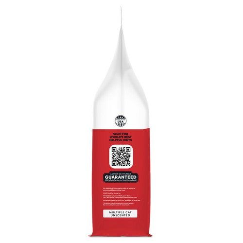 Worlds Best unscented clumping cat litter 6.8kg (British brand)