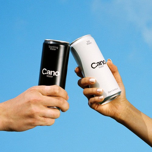 Cano Water Sparkling Water Ring Pull 24 x 330ml - British product