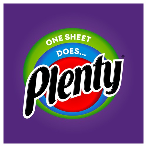 Plenty flexisheets kitchen roll 2 pack, imported from the UK