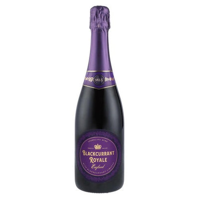 M&S M&S Blackcurrant Royale England Sparkling Wine 75cl- Buy online at McGrocer