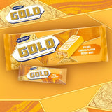 McVitie's gold caramel biscuit bars 14 bars, imported from the UK