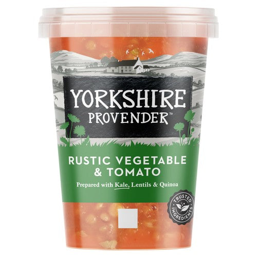 Yorkshire Provender Rustic Vegetable Broth with Lentils Kale  Quinoa