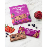 Deliciously Ella Mixed Berry Oat Bars 3 x 50g Multipack