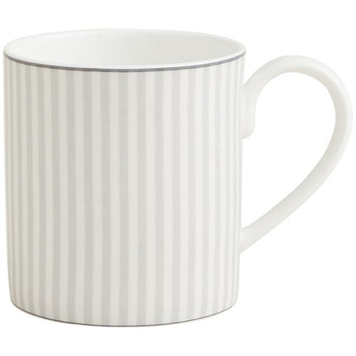 M&S Hampton stripe mug grey mix One Size, UK version