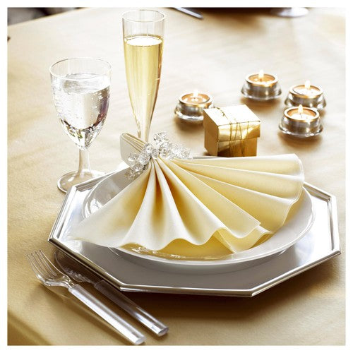 Duni Gold table cover 138x220cm, UK version