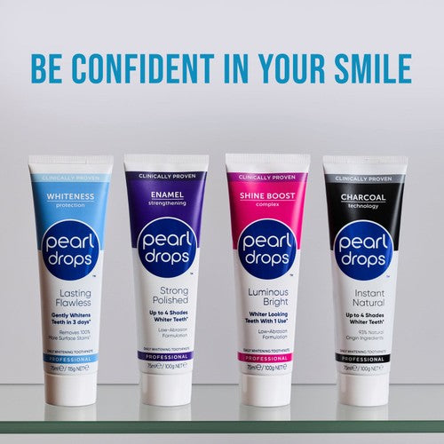Pearl Drops Flawless White whitening toothpaste 75ml, imported from the UK