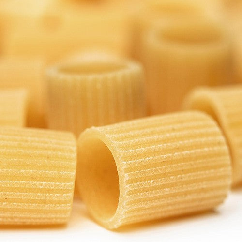 Natoora pasta Mezze Maniche 500g, imported from the UK
