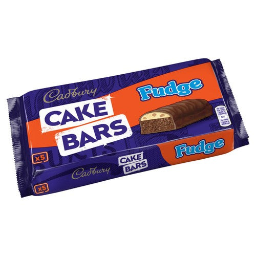 Cadbury Fudge Cake Bars 5 pack - British product