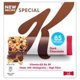 Kellogg's Special K dark chocolate cereal bars 6 x 21g, UK version
