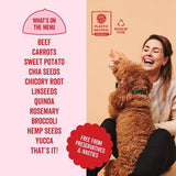 Marleybones wet dog food beef & superfoods 390g, imported from the UK
