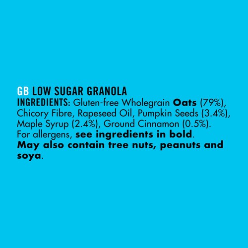 Spoon Cereals low sugar granola 400g (British brand)