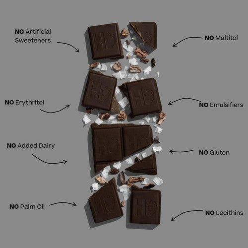 Hu salty dark chocolate bar 60g, UK version