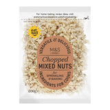 M&S chopped mixed nuts 200g, imported from the UK