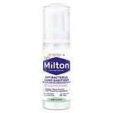 Milton Antibacterial Hand Sanitiser Foam 50ml, imported from the UK