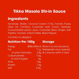 Bay's Kitchen Tikka Masala Low FODMAP stir-in sauce 260g - British product