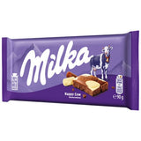Milka milk and white chocolate bar 90g, imported from the UK