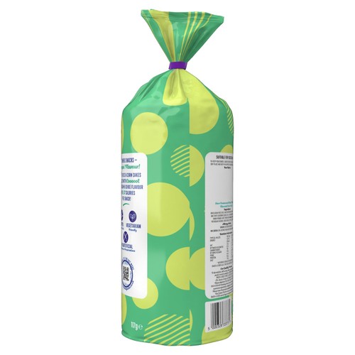 Snack a Jacks sour cream chive jumbo rice cakes 117g (British brand)