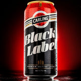 Carling Black Label lager beer cans, UK version