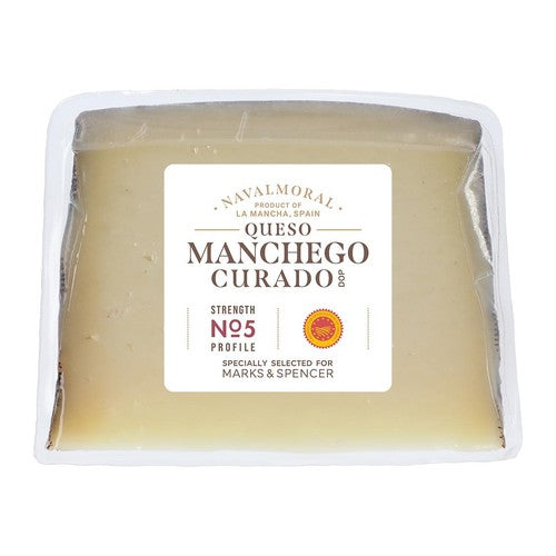 M&S Queso Manchego Curado Cheese DOP