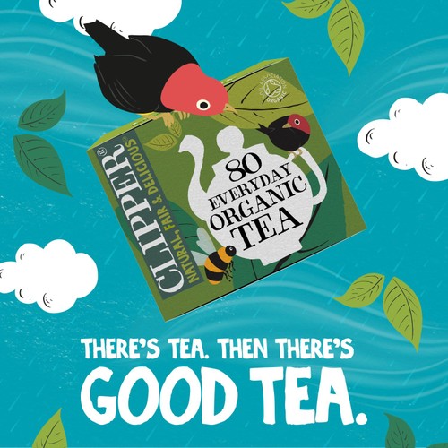 Clipper organic everyday tea bags 80 count - British product