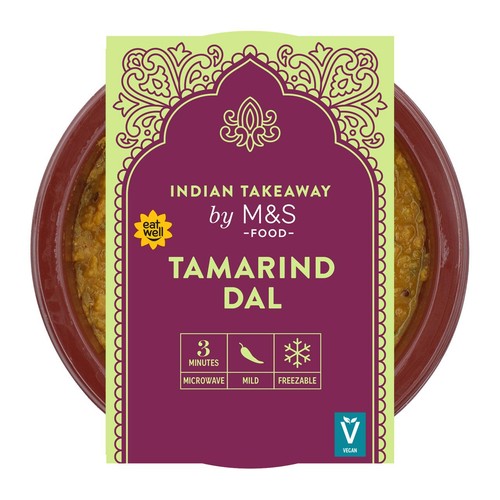 M&S Tamarind Dal 250g, imported from the UK