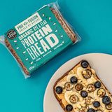 Profusion Protein Bread Rye & Flax 250g, imported from the UK