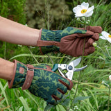 Burgon  Ball Oak Leaf Gloves Moss SM