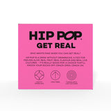 Hip Pop pink grapefruit sparkling drink 4 x 330ml cans, UK version