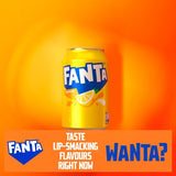 Fanta Lemon soft drink 8 x 330ml - British product