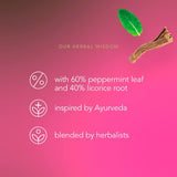 Pukka Organic Peppermint  Licorice Mint Tea x20 Compostable Tea Bags