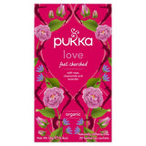 Pukka Organic Love Tea 20 Home Compostable Herbal Tea Bags