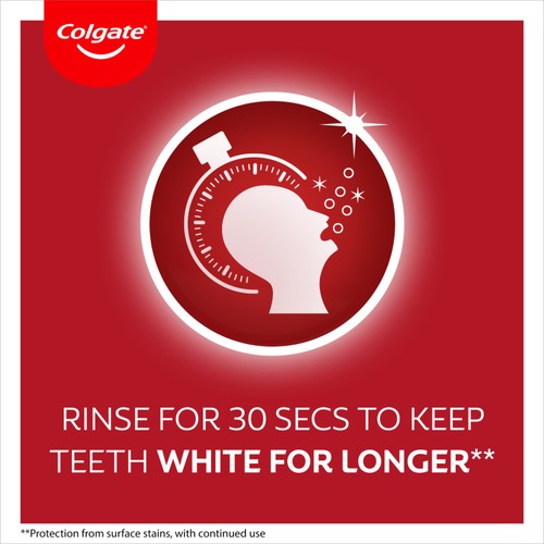 Colgate Max White Expert Teeth Whitening Mouthwash Alcohol Free