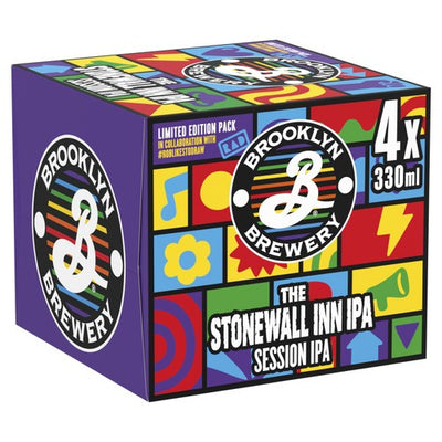 M&S Brooklyn Stonewall Inn IPA Beer 4 x 440ml- Buy online at McGrocer