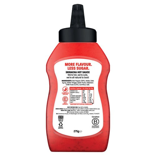 Dr. Will's Sriracha Hot Sauce