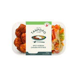 Tanpopo Spicy Korean Chicken microwave meal 375g (British brand)
