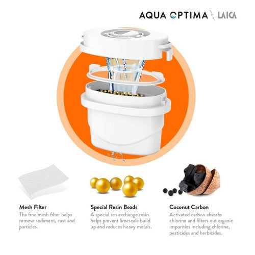 Aqua Optima Evolve+ Advance Water Filters - 3 Pack