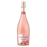 Zonin Cuvee Rose Extra Dry sparkling wine 75cl (British brand)