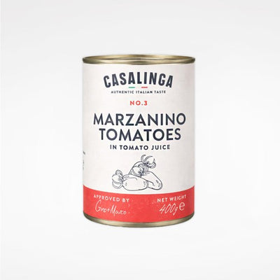 M&S Casalinga Marzanino Peeled Tomatoes 400g- Buy online at McGrocer