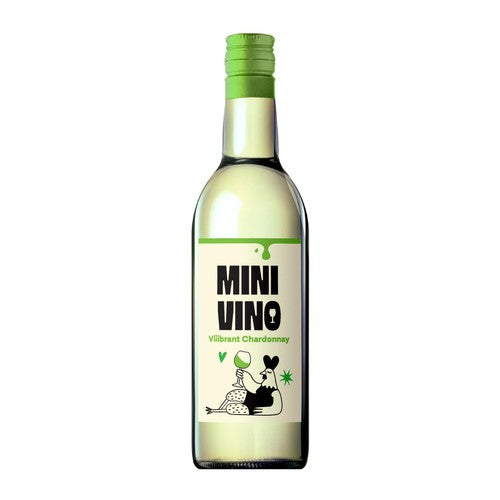 Minivino Chardonnay white wine 187ml, imported from the UK