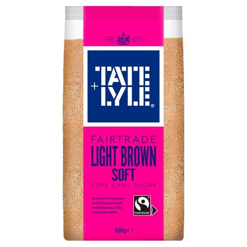 Tate & Lyle Light Soft Brown Sugar 500g (British brand)