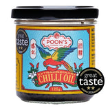 Poon's London Extraordinary Chilli Oil 125g, imported from the UK