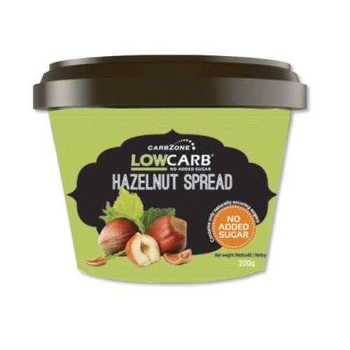 Carbzone LowCarb Belgian Hazelnut Spread 200g - British product