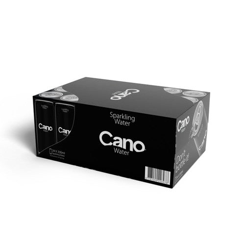 Cano Water Sparkling Water Ring Pull 24 x 330ml - British product