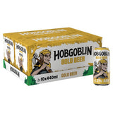 Hobgoblin Gold ale beer 10x440ml pack (British brand)